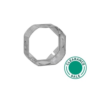 تصفية ستيل سيتي - حلقة خارجية، ثماني الأضلاع، 4 بوصة، 1-1/2 بوصة عميقة، 1/2 بوصة و 3/4 بوصة KO