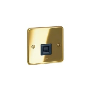 LEGRAND - Data Socket CAT 6 RJ45 Single, BS Gold, Authentic
