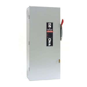 GENERAL ELECTRIC - Safety Switch, 100A 3P 240V Fusible, Nema 1