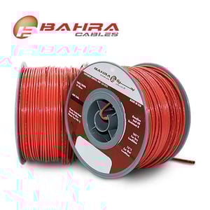BAHRA CABLES - American Standard, THHN Wire, 6 AWG, 600V, Red