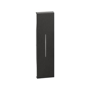 LEGRAND - Control Cover BTicino, Living Now, 1 Module, Black