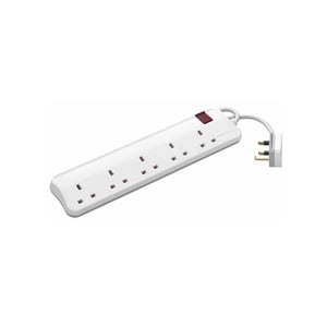 LEGRAND - British Standard Multi-Outlet Extension, 5x2P+E, 5m Cord