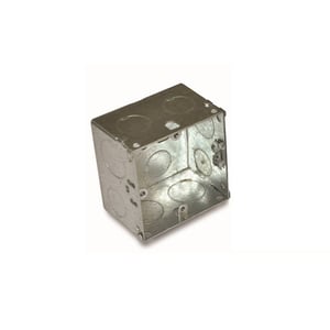 BAHRA CONDUIT - Box Metal 7x7cm, 47mm(D), 0.9mm(Th), 3/4"KO