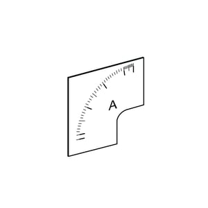 SCHNEIDER - Analog Ammeter Scale, 0-200A