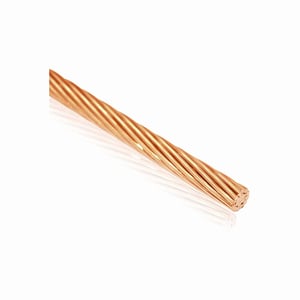 بحرة - سلك تأريض نحاس - غير معزول - مقاس 240 مم