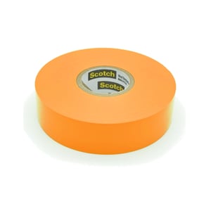 3M - Scotch Vinyl Color Coding Electrical Tape 35, 3/4 Inch x 66 Feet, Orange