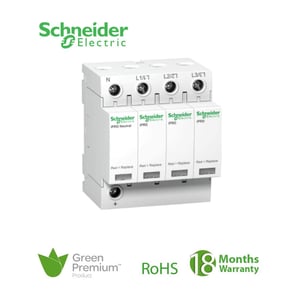 SCHNEIDER - iPRD40r Modular Surge Arrester - 3P + N - 350V - With Remote Transfert