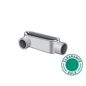 تصفية او زي جدني - كوندوليت، "LR"، حديد مطاوع، 2 بوصة