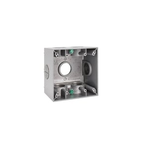 CROUSE HINDS - Box Water Proof 2G - 3/4" Hole, 2 Deep - 7 Hole