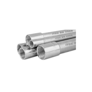  أي تي سي سي - ماسورة حديد بمواصفات البريطاني (BS 4568-61386) - الفئة 4 - مقاس 20 مم - طول 3.75 متر