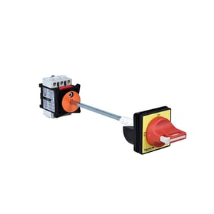 SCHNEIDER - Emergency Stop Switch Disconnector, 80 A, Back Of Enclosure