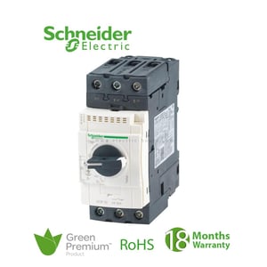 SCHNEIDER - Tesys GV3, Circuit Breaker, Thermal-Magnetic, 30-40A, Everlink Connectors