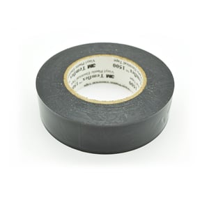 3M - Temflex 1500 Vinyl Electrical Tape, 3/4 Inch * 66 Feet, BLACK