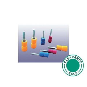 تصفية ي.ي كابل أكسسريس - طرف العزل، 0.5-1.5 مم، نوع الدبوس، 100 قطعة/باكت