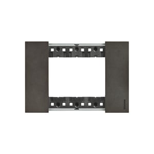 LEGRAND - Cover Plate BTicino, Living Now, 3 Modules, Space