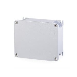 SCAME - Junction Box, 140x115x60mm, IP66, Surface, Grey, Die-Cast Aluminium