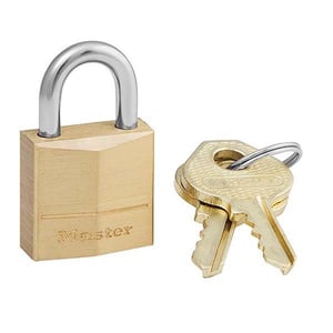 ماستر لوك - قفل جسم صلب - نحاس - 40 مم 