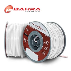 BAHRA CABLES - American Standard, THHN Wire, 6 AWG, 600V, White