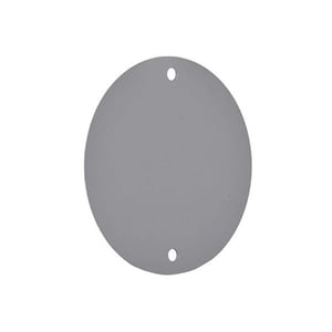 ITCC - Blank Cover, Waterproof, Round, Grey