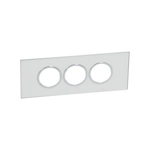 LEGRAND - Plate Arteor, BS, Round, 6 Modules, Mirror White