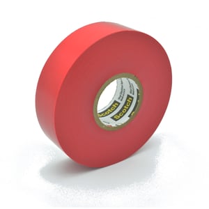 3M - Scotch Vinyl Color Coding Electrical Tape 35, 3/4 Inch x 66 Feet, Red