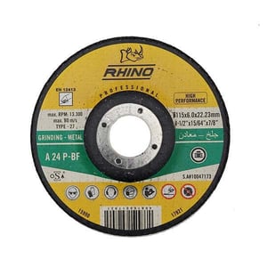 رينو - قرص مبرد معدني - 115 × 6.4 × 22.23 مم - 5 قطع