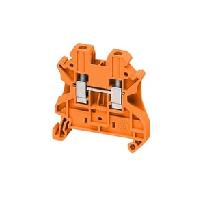 SCHNEIDER - Screw Terminal, 2Pts, 4mm, Orange
