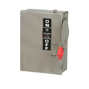 GENERAL ELECTRIC - Safety Switch, Non-Fusible 3 Poles 600A, 600V Nema 3R