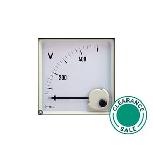 تصفية سلسا - مقياس الأمبير، 2000/5A، 96x96مم، نوع لولبي