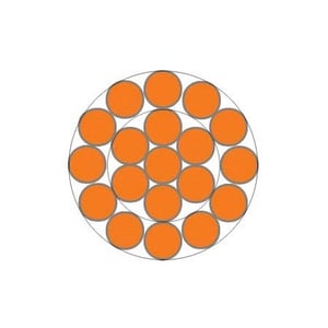 بحرة - سلك تأريض نحاس - غير معزول - مقاس 95 مم - مطلي بالقصدير