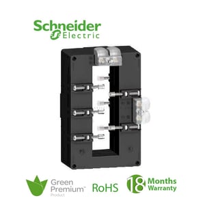 SCHNEIDER - Current Transformer Tropicalised 2500 5 Double Output For Bars 38x127