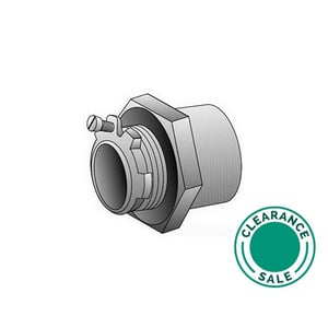 تصفية او زي جدني - محول قناة، مقاوم للماء، حديد مطاوع، معزول، 2-1/2 بوصة