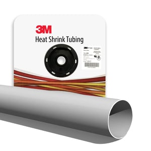 3M - Heat Shrink Thin-Wall Tubing, FP-301, 3/32 Inch x 500 Feet (152.4m) Spool, White
