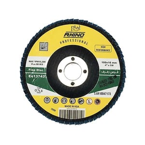 رينو - قرص فلاب SS - 4 بوصة - 100 × 16 مم - Z80 - T27 - 5 قطع