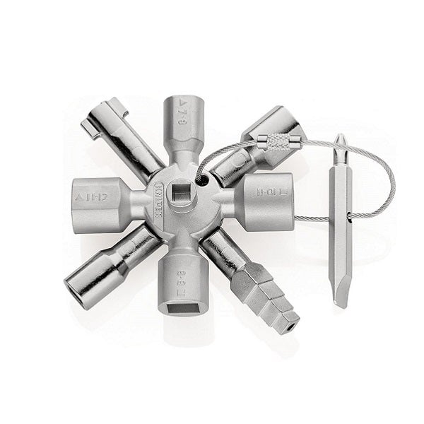 نيبيكس - مفتاح مزدوج - لجميع الخزانات القياسية وأنظمة الإغلاق مقاس 92 مم - 2