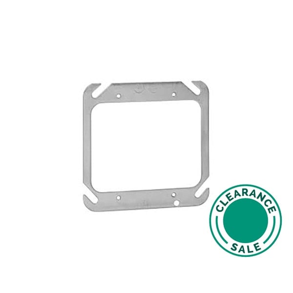 تصفية ستيل سيتي - غطاء، 4 بوصة مربع، مسطح، 2G - 2