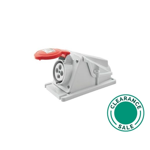 تصفية جويس - مقبس، 16 أمبير، 3P+E، 380 فولت، زاوية 90 درجة، سطحي، جهد منخفض - 2