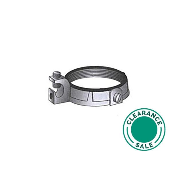 تصفية او زي جدني - جلبة أرضية معزولة، حديد طيع، 3 بوصة - 2