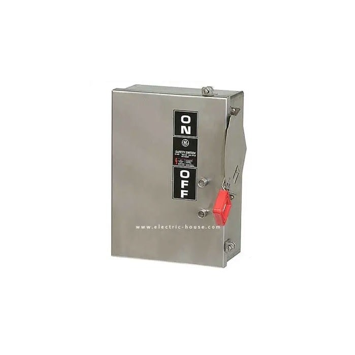 GENERAL ELECTRIC - Safety Switch, Fusible 3 Poles 60A, 600V Nema 4/4x, Stainless, UL Listed  - 2