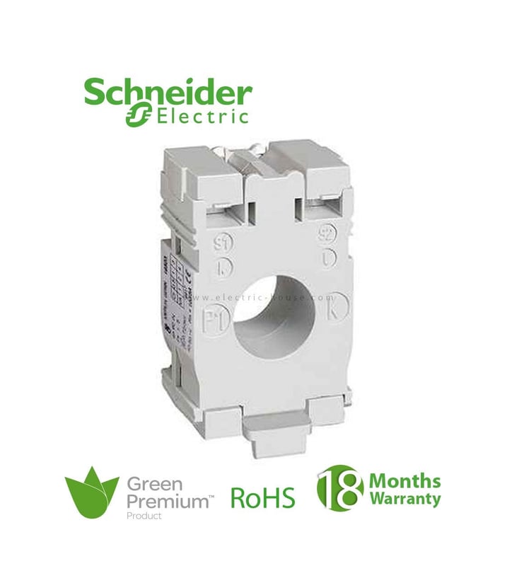 SCHNEIDER - Current Transformer Tropicalised Din Mount 100 5 For Cables D. 21 - 2