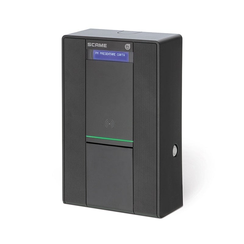 سكامي - صندوق حائط 1 مقبس نوع 2، 1P+N+E، 32A 230V، 7.4kW، IP55، IK10، OCPP 1.6 JSON - 2