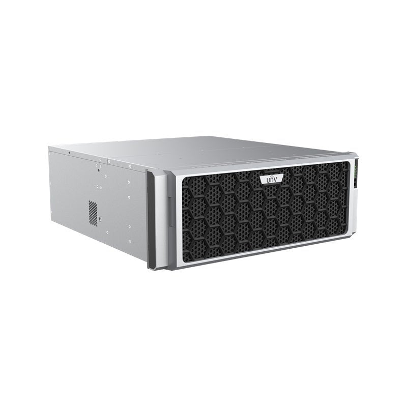 يونيفيو - جهاز NVR 128 قناة مع 24 هارديسك 4U، سلسلة NVR824 - 2