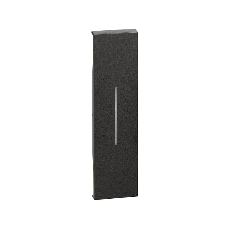 LEGRAND - Control Cover BTicino, Living Now, 1 Module, Black - 2
