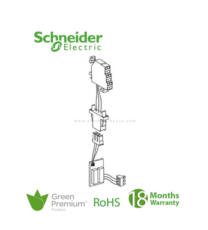 شنايدر - 2 كيبل توصيل لـ Interlocking - موديل NT/NW Fixed أو Drawout - 3