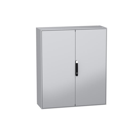 SCHNEIDER - Enclosure 1600 x 1000 x 300mm, Without Plate - 2 Doors - 2
