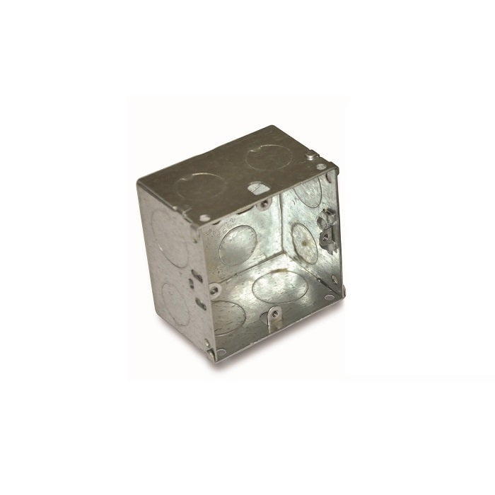 BAHRA CONDUIT - Box Metal 7x7cm, 47mm(D), 0.9mm(Th), 3/4"KO - 2