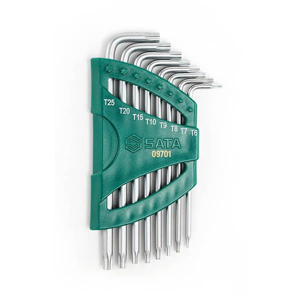 ساتا - مجموعة مفاتيح توركس ذات الذراع الطويلة - 8 قطع - 2