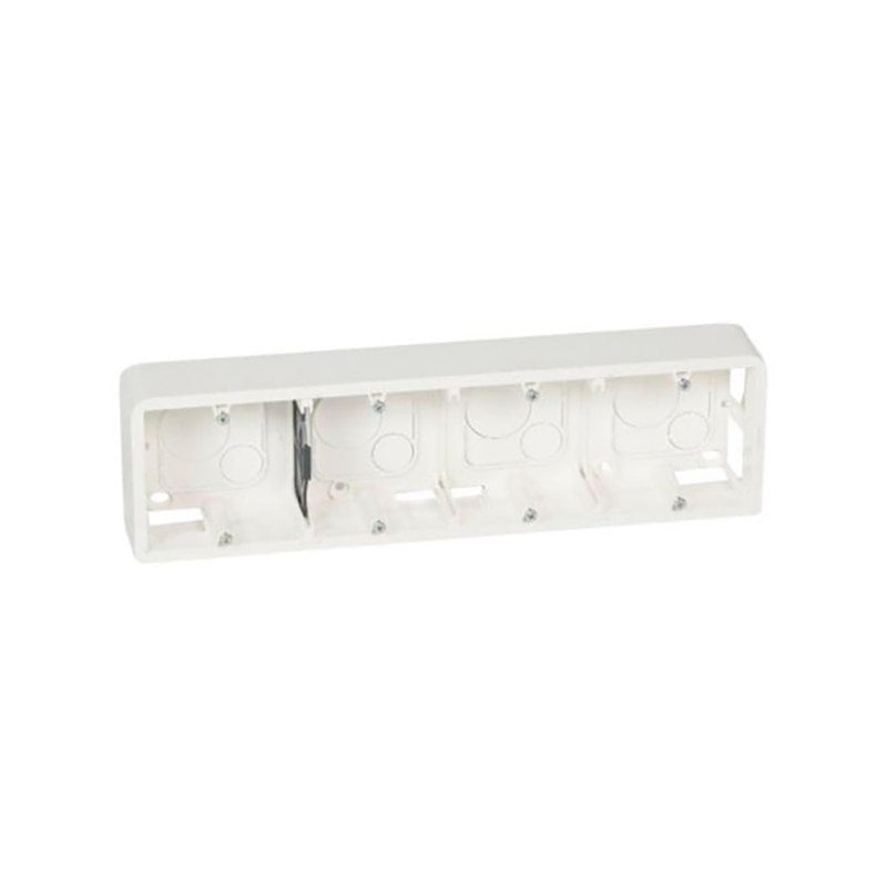 ليجراند - علبة تركيب على السطح Mosaic، 10 أو 4x2 Horizontal موديول، عمق 40mm - 2