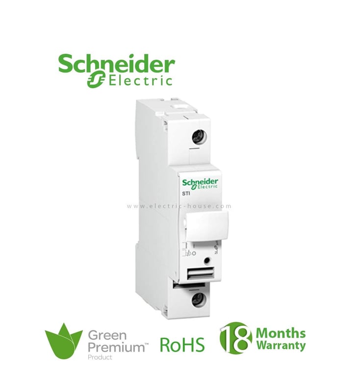 SCHNEIDER - Acti9 STI Rated Current 25A, 1 Pole (1P), 1 Module - 2