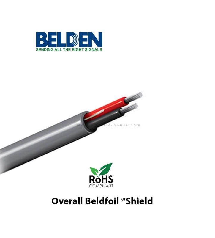 BELDEN - 1P*16 AWG Stranded TCU/PVC, 300V Chrome, 305 Meters/Roll - 2